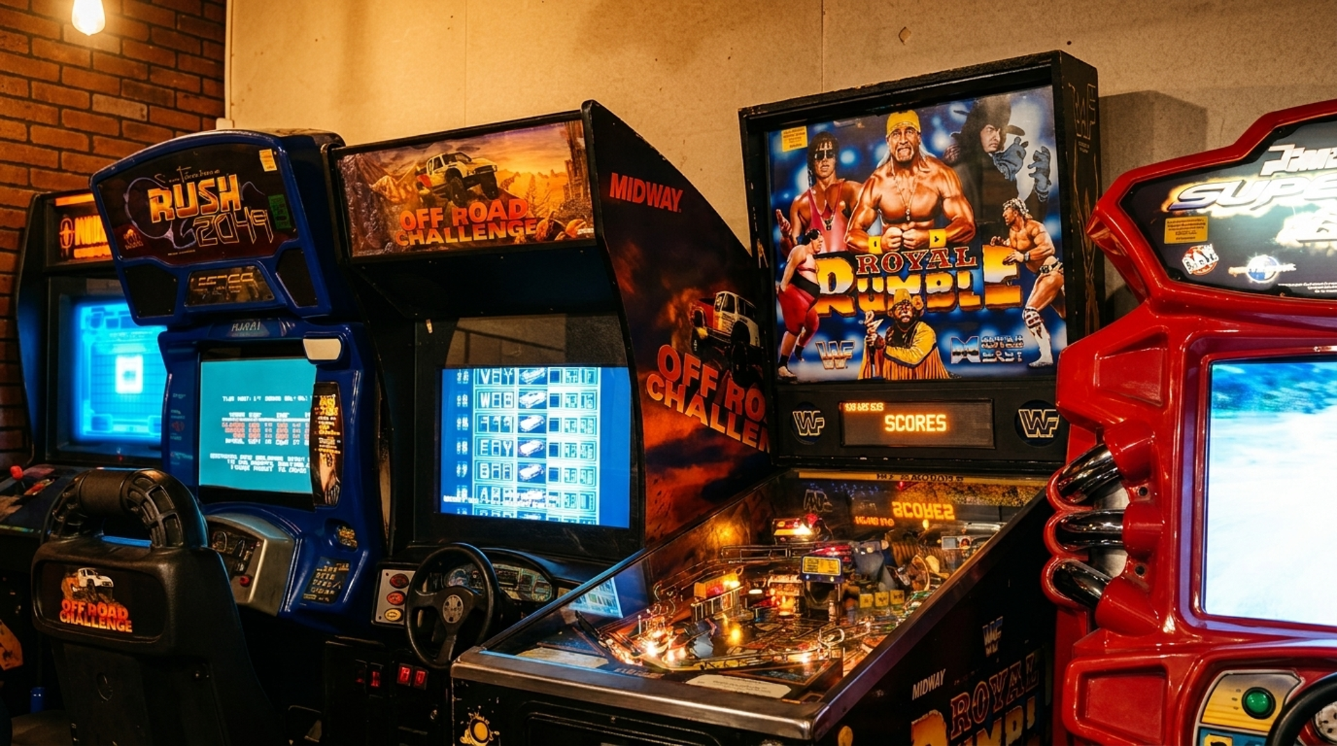 Pizza, Arcade Games, and Cold Beer